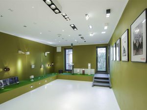 Artemide's Warsaw showroom