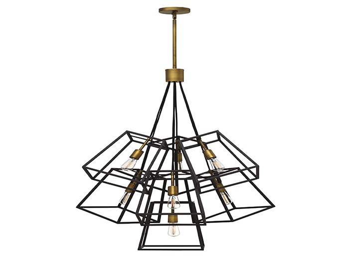 Fulton Chandelier by Hinkley Lighting | 3334BZ Fulton Chandelier by Hinkley Lighting | 3334BZ